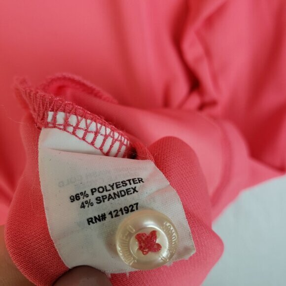 Johnnie-O Hangin' Out Polo Shirt Men's size XXL Coral Reef Surfer Logo - Picture 6 of 10